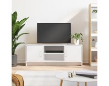 vidaXL TV Cabinet White 102x30x37.5 cm Engineered Wood