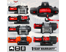 X-BULL Electric Winch 12V 12000LBS Synthetic Rope Wireless remote 4WD 4X4 Car Trailer