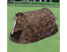 vidaXL 2-person Pop-up Tent Camouflage