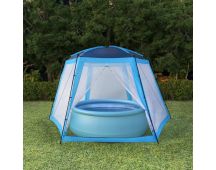 vidaXL Pool Tent Fabric 500x433x250 cm Blue