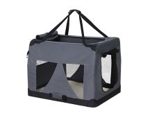 i.Pet Pet Carrier Soft Crate Dog Cat Travel 82x58CM Portable Foldable Car XL