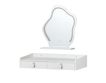 Artiss Dressing Table Floating LED White Daphne