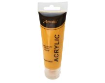 ARTISTS ACRYLIC PAINT Craft 75ml Tube Non Toxic Paints Water Based - Medium Yellow