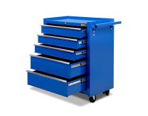 Giantz 5 Drawer Tool Box Cabinet Chest Trolley Box Garage Storage Toolbox Blue