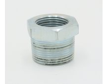 Steel Plated BSP Hydraulic Reducing Bush - Durable Industrial Fitting