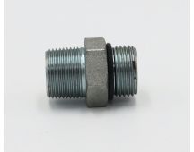 Steel BSPT x UNO Nipple Fitting - Durable Plumbing Component