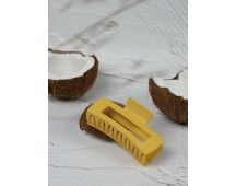 Claw Clip - Medium Elongated Rectangle - Pineapple