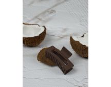 Claw Clip - Elongated Rectangle - Chocolate