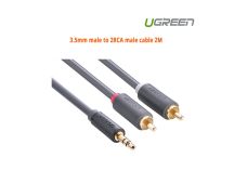 UGREEN 3.5mm male to 2RCA male cable 2M (10510)