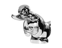 Genuine Duck Hood Ornament chrome finish. Part No DUCK