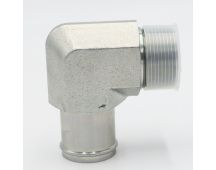 Steel 90 Deg Suction Hose Tail Fitting