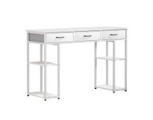 Artiss Computer Desk Drawer Shelves Study Table 120CM White