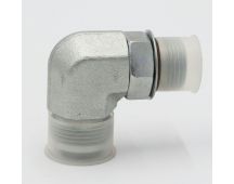 Steel Male Elbow Fitting - JIC x UNO Connection