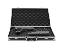 vidaXL Gun Case Aluminium ABS Black