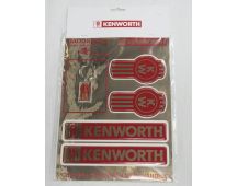 GENUINE KENWORTH Keyring and sticker pack red and gold. Part No BPACGOLD