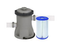 Bestway Pool Pump Cartridge Filter 330GPH 1249L/H Flowclear Filters Cleaner