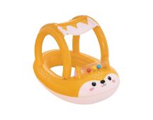 Bestway Kids Inflatable Fox Swim Float Floating Seat Canopy Pool Toys 94x66CM