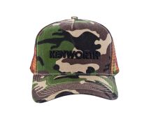 GENUINE KENWORTH MERCHANDISE Camo Cap with  "KENWORTH" embroidered on front panel. Part No C-KEN931