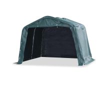 vidaXL Removable Livestock Tent PVC 550 g/m� 3.3x3.2 m Dark Green