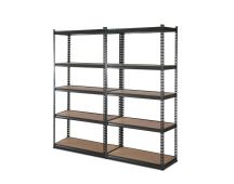 Giantz 2x1.8M Garage Shelving Warehouse Rack Pallet Racking Storage Charcoal