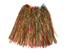 60cm HAWAIIAN HULA SKIRT Tropical Costume Dress Lei Grass Flower Party Adult