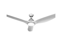 Devanti 64 Inch Ceiling Fan DC Motor w/Light w/Remote - Silver