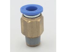 Parker brass 3/8" connector stud