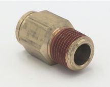 Brass pneumatic male abk 3/8 - m22 fitting