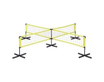 Everfit Water Volleyball Net Set Portable Swimming Pool Nets Game Four Square