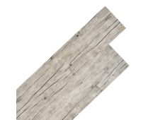 vidaXL Non Self-adhesive PVC Flooring Planks 5.26 m� 2 mm Oak Washed