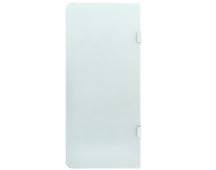 vidaXL Wall-mounted Urinal Privacy Screen 90x40 cm Tempered Glass