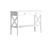 Artiss Console Table 2 Drawers 100CM White Chole