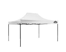 Instahut Gazebo Pop Up Marquee 3x4.5 Folding Tent 500D Oxford Fabric White