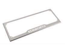 Kenworth Number Plate Surround - Standard Design. Part No: N60-KW-1000