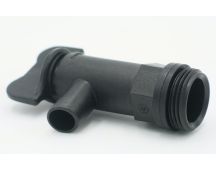 DRUM TAP Black plastic 3/4" to suit most 20L containers.