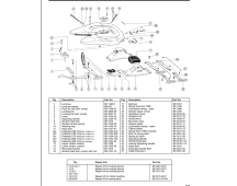 JOST BRAND Spring latch repair kit to suit JSK37CZ turntable. Part No SK3121/52K1T