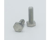 Zinc plated 10 x 30 mm hex bolt