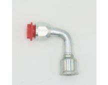 Female no 10 gooseneck 45 degree swivel airconditioning fitting