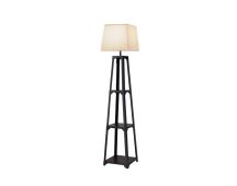 Artiss Floor Lamp 3 Tier Shelf Storage LED Light Stand Home Room Vintage White