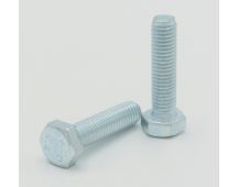 Zinc plated grade 8.8 10 x 40 mm bolt