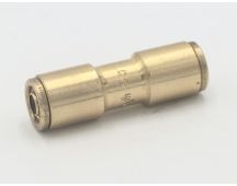 Brass pneumatic connector abk 8 mm union