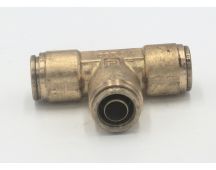 Brass pneumatic connector abk 12 mm t union