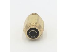 Brass pneumatic connector male abk 10 mm - 10 mm