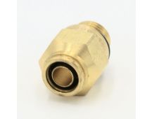 Brass pneumatic connector male abk 8 mm - 14 mm