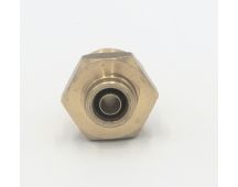 Brass pneumatic connector male abk 8 mm - 16 mm