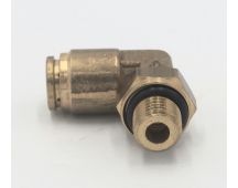 Brass pneumatic male swivel 90 deg elbow abk 10 mm - 12 mm