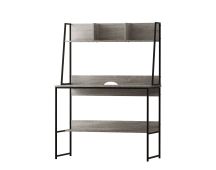 Artiss Computer Desk Bookshelf Storage Grey 100CM