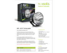 NX9 LED DRIVING LIGHT SPREAD BEAM
