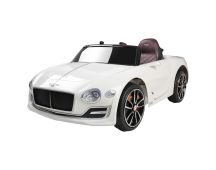 Kids Electric Ride On Car Bentley Licensed EXP12 Toy Cars Remote 12V White