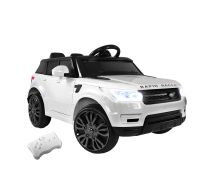 Rigo Kids Electric Ride On Car SUV Range Rover-inspired Cars Remote 12V White